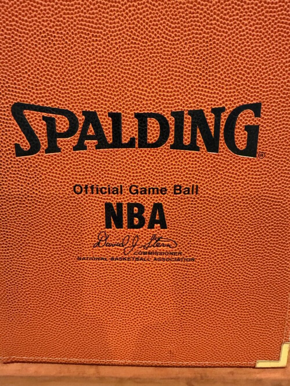 Spalding Official Game Ball Portfolio